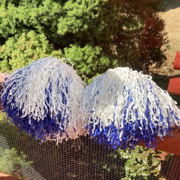 Cheerleader outfit vintage hand made  6 piece outfit pom poms skirt vest - Picture 3 of 16